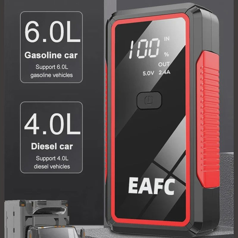 Krachtige 12V Auto Jump Starter & Powerbank - Start Benzine & Diesel Motoren