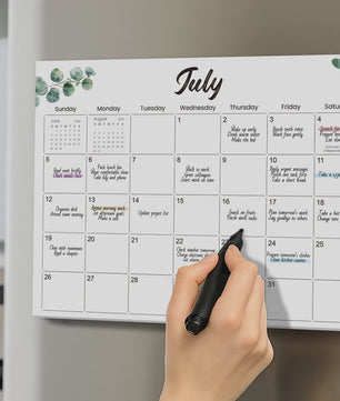 Magnetische Koelkast Kalender 2026-2027 | Maandplanner & Keuken Organizer