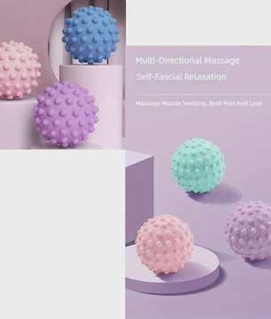 Massagebal met Verhoogde Punten - Ideaal voor Fascia, Rug, Voet & Yoga