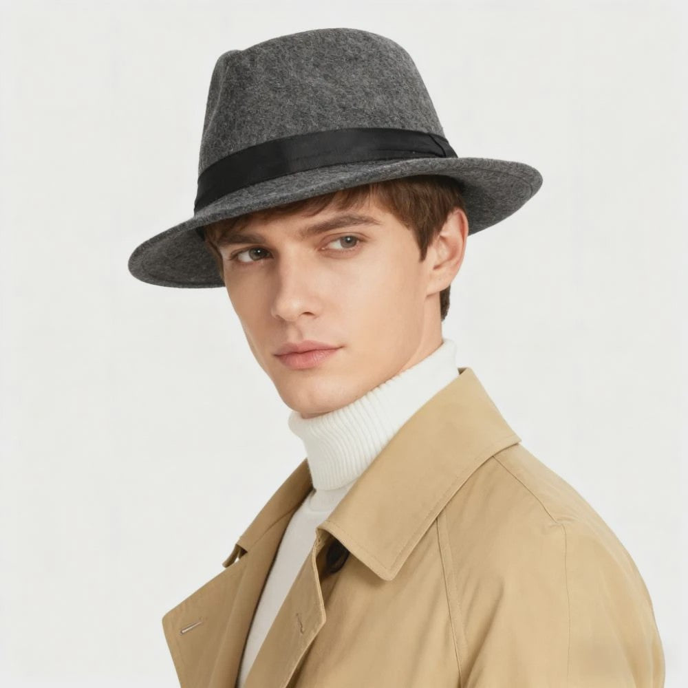 Stijlvolle Fedora Hoed voor Heren & Dames - Jazz, Bowler, Beret Stijl