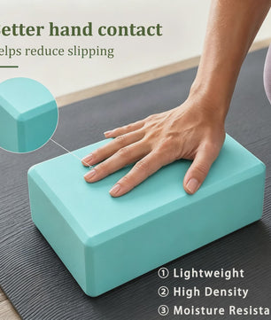 Hoge Dichtheid Yoga Blokken - Antislip & Stevig voor Pilates, Dans & Meditatie