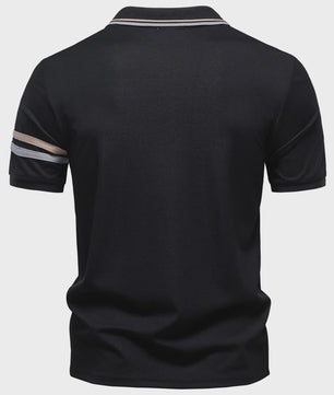 Lichtgewicht Heren Poloshirt met Halve Rits - Ademend en Zomerse Stijl
