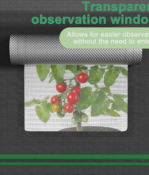 Professionele Kweek Telt - Indoor Growroom met Observatievenster & Reflecterende Mylar