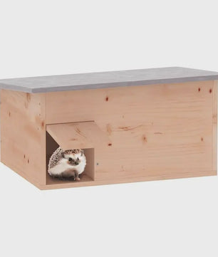 Houten Egelhuisje 45x33x22 cm - Buitenverblijf voor Kleine Dieren
