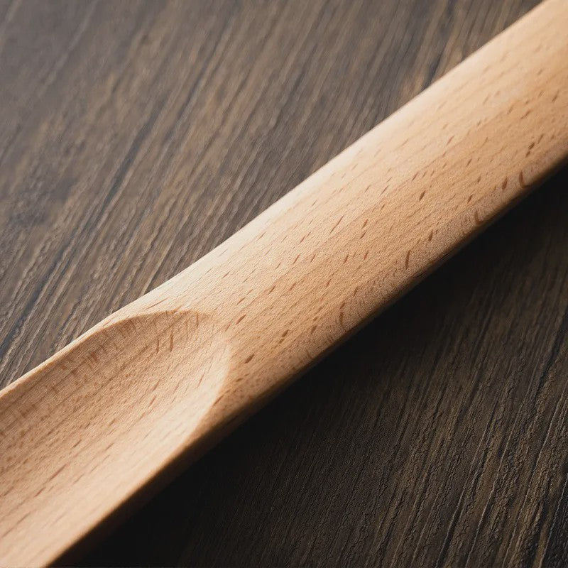 Luxe Houten Schoenlepel 55cm met Magnetische Ophanging - Premium Beukenhout