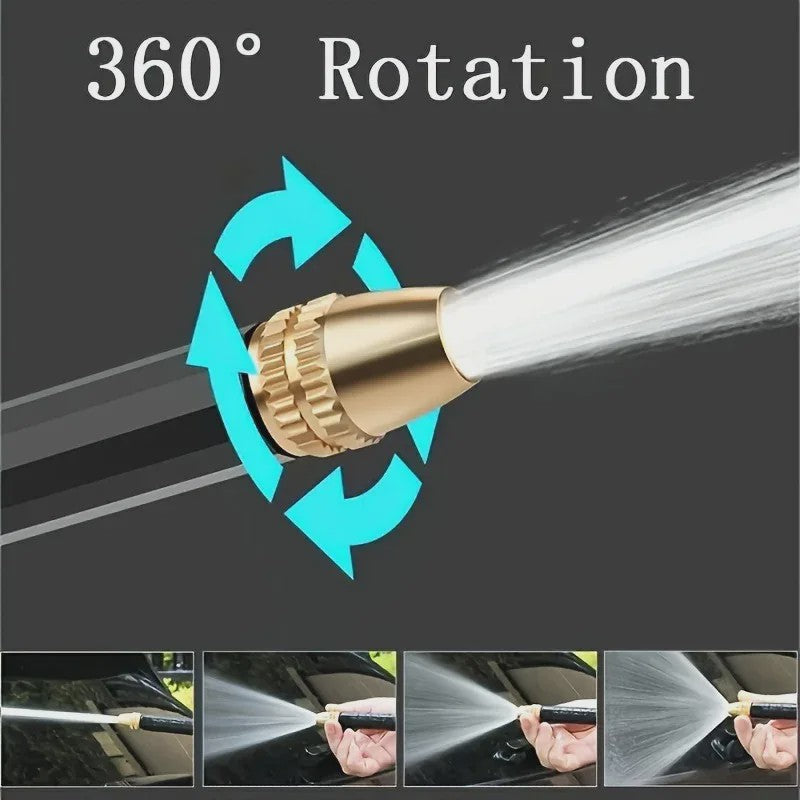 Krachtige Hogedruk Waterspuitpistool - 10M Slang, Verstelbare Nozzle voor Auto Wassen & Tuinieren