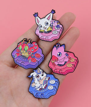 Anime & Manga Emaille Pins Set - Decoratieve Broches voor Rugzak, Kleding & Cadeau