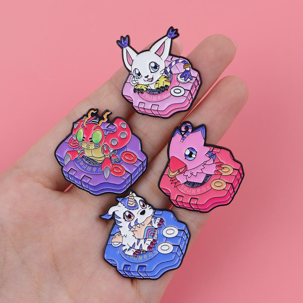Anime & Manga Emaille Pins Set - Decoratieve Broches voor Rugzak, Kleding & Cadeau