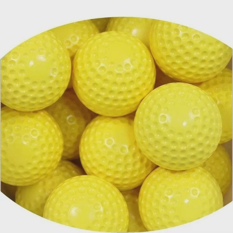 PU Baseball Trainingsballen met Kuiltjes - 9/12 Inch - Voor Pitching Machines