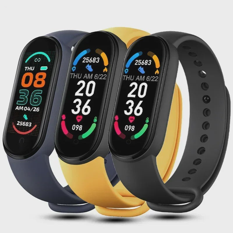 Siliconen Polsband voor Xiaomi Mi Band 7, 6, 5, 4, 3 - Vervangend Bandje Smartwatch Accessoire
