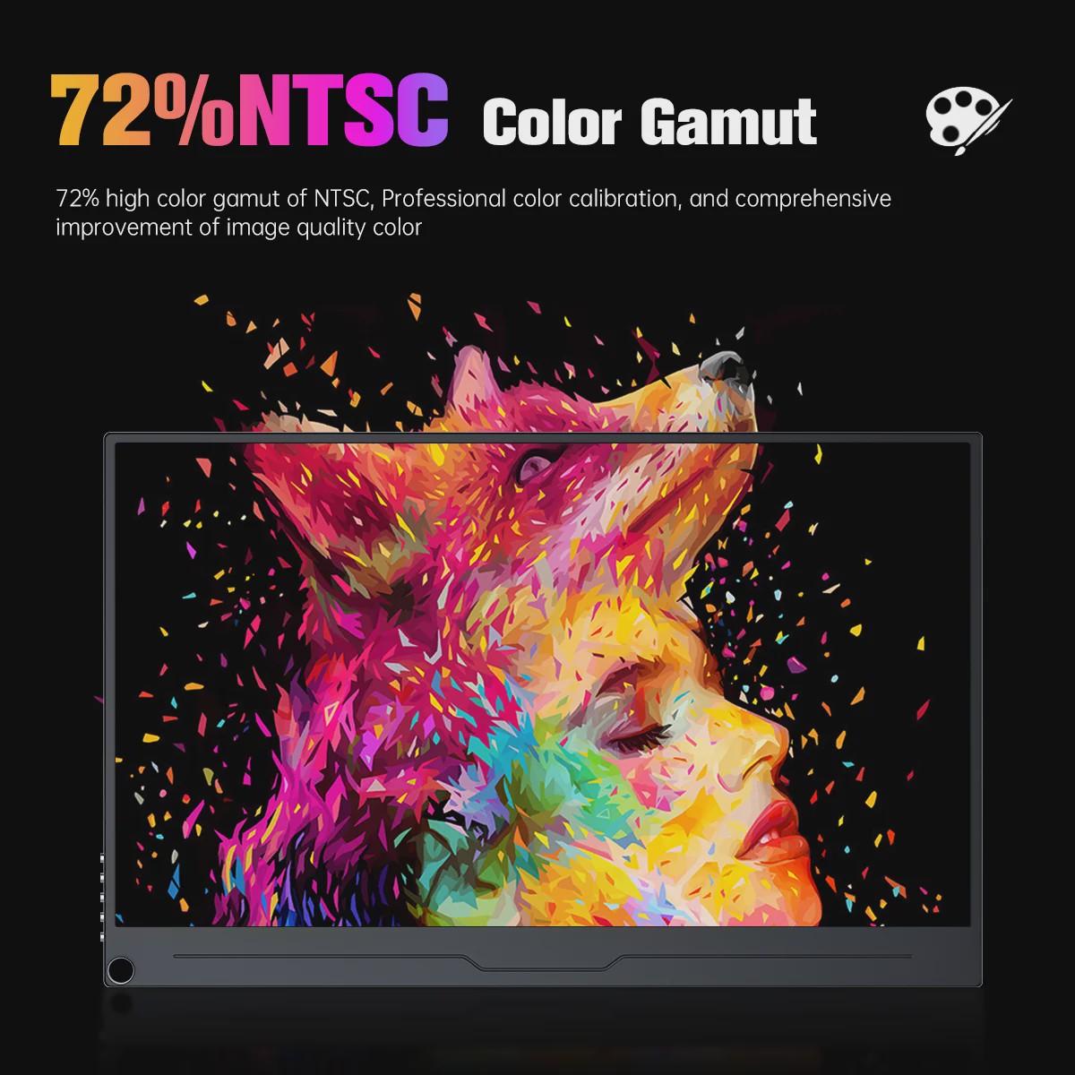 Unew 15.6" 4K Ultra HD Draagbare Gaming Monitor - IPS, HDR, 178° Kijkhoek