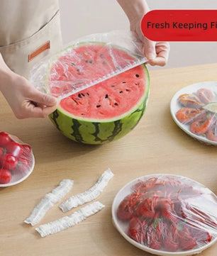 Wegwerp Voedselhoezen - Elastische Plastic Zakjes voor Beker, Kom en Keuken - Vershoud Folie (20-500 stuks)
