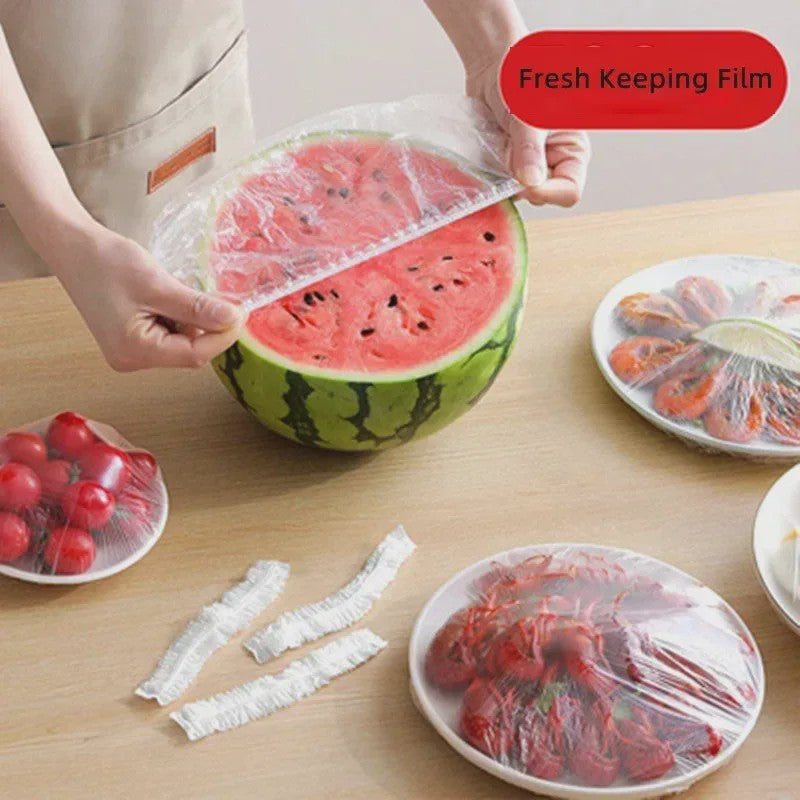 Wegwerp Voedselhoezen - Elastische Plastic Zakjes voor Beker, Kom en Keuken - Vershoud Folie (20-500 stuks)