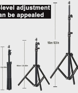 DITONG Uitschuifbare Projector Statief & Lichtstatief - 160cm Hoog - Voor Magcubic HY300Pro/HY320mini