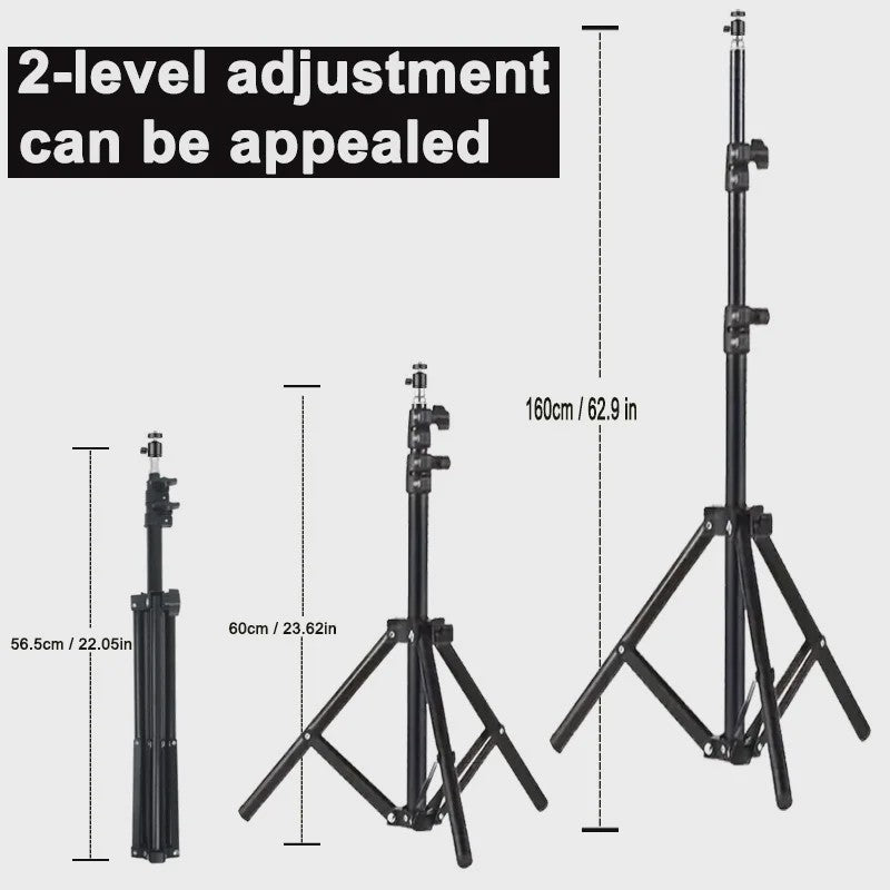 DITONG Uitschuifbare Projector Statief & Lichtstatief - 160cm Hoog - Voor Magcubic HY300Pro/HY320mini