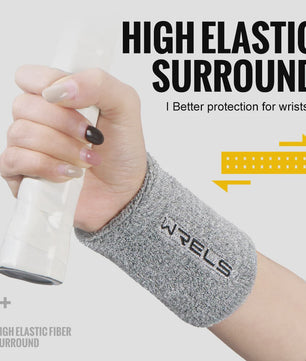 WRELS Sport Polsband - Zweetabsorberend Terry Cloth voor Fitness, Tennis, Yoga