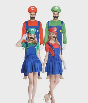 Super Mario & Luigi Cosplay Kostuum voor Volwassenen - Feest & Halloween