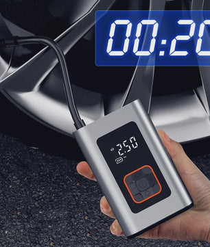 Draagbare Draadloze Luchtpomp - Elektrische Bandenpomp voor Auto, Motor, Fiets & Bal
