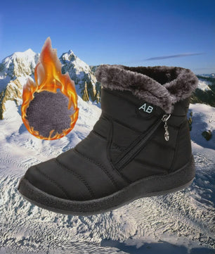 Dames Winter Snowboots: Warme Faux Fur Voering, Waterdicht & Comfortabel voor Koude Dagen