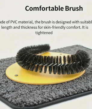 Zelfverzorgende Kattenborstel - Arched Groomer met Massager voor Vachtverzorging
