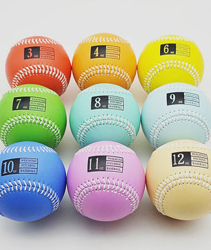 Professionele Verzwaarde Baseballs 3oz-12oz voor Krachttraining en Pitching Oefening
