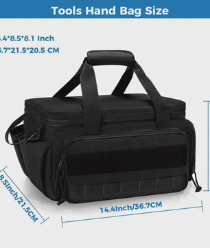 Robuuste 14" Gereedschapstas - Duurzame Werkorganizer voor Handyman & Timmerman