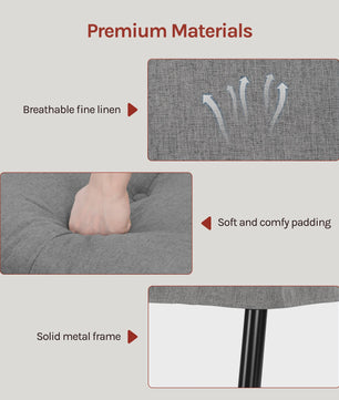 Convertible Sofa Bed met Verstelbare Rugleuning en Kussens - SediaXL
