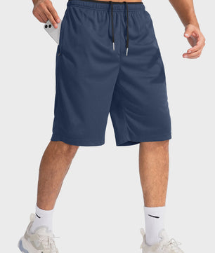 Herensportbroek: Comfortabele Mesh Shorts voor Fitness, Running & Basketbal