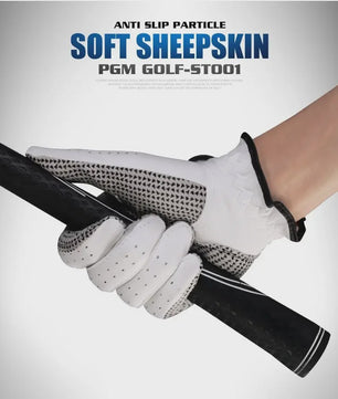 PGM Golfhandschoenen Heren - Zacht Schapenleer, Ademend & Slip-resistant