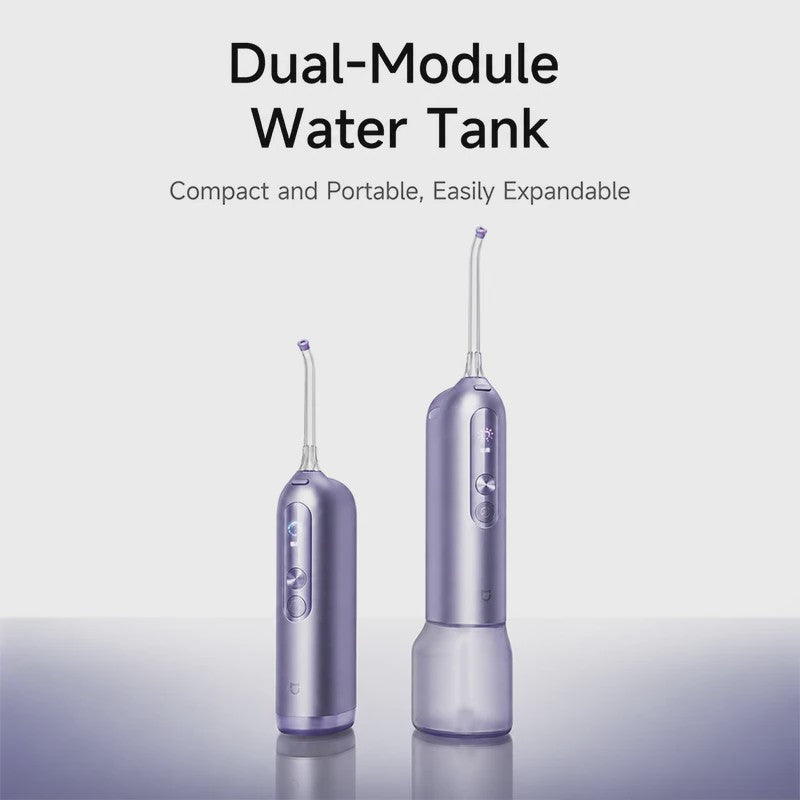 MIJIA Smart Oral Flosser Pro: Slimme Waterflosser met Kleurenscherm en Ingebouwd Reservoir