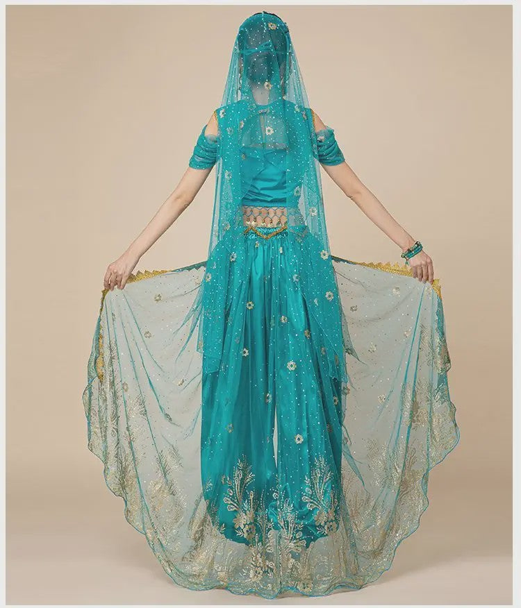 Prachtig Belly Dance Kostuum - Princess Stijl Outfit voor Dames | Dans, Feest & Halloween