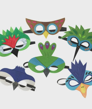 Veren Vleugels en Masker Set - Vogel Kostuum voor Kinderen - Halloween & Feest