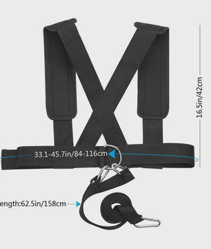 Weerstand Vest voor Snelheidstraining & Agility - Verstelbaar Sport Harness