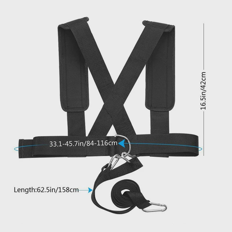 Weerstand Vest voor Snelheidstraining & Agility - Verstelbaar Sport Harness