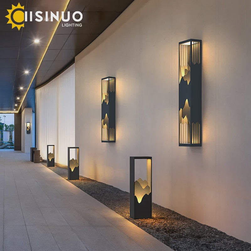 Moderne LED Buiten Wandlamp Waterdicht - Stijlvolle Verlichting voor Tuin en Terras