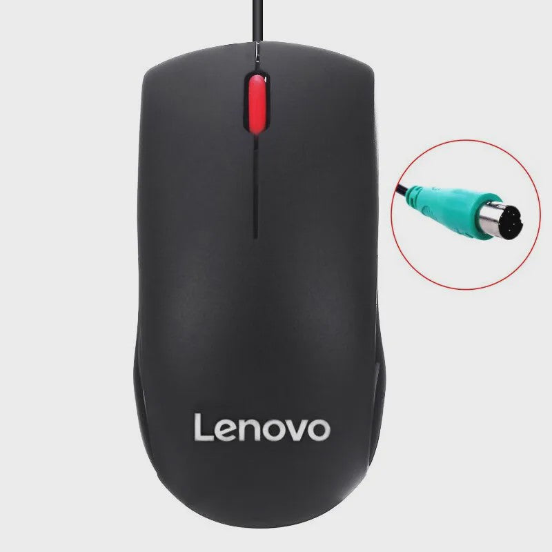 Lenovo PS/2 Bedrade Keyboard en Muis Combo - Waterdicht & Ergonomisch
