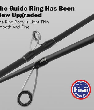 LEYDUN Black Creek Carbon Fiber Reishengel - Spinning & Casting - 1.5m/1.68m/1.8m