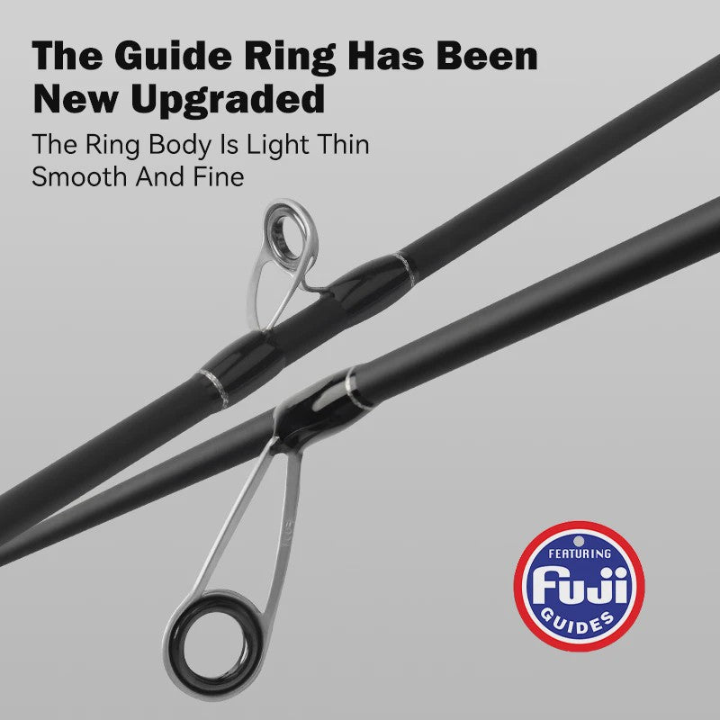 LEYDUN Black Creek Carbon Fiber Reishengel - Spinning & Casting - 1.5m/1.68m/1.8m