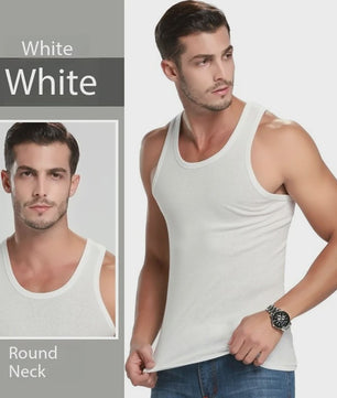 Luxe Heren Tanktop van Ademend Katoen - Zomer & Sport