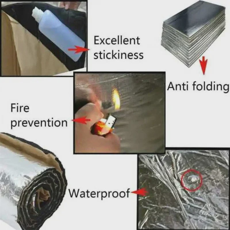 Geluidsisolatie & Warmte-isolerende Mat voor Auto - 2x0.5M