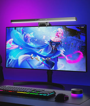 BlitzWolf BW-CML6 RGB Monitor Lamp met Draadloze Afstandsbediening - Stepless Dimming