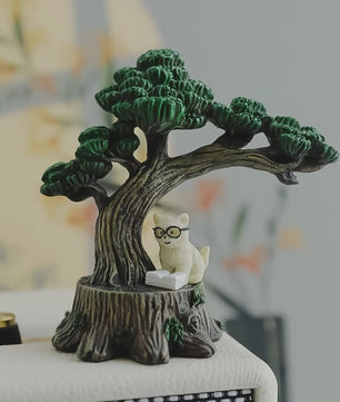 Schattige Mini Dieren Beeldjes - Waterdichte Decoratie voor Aquarium, Terrarium & Meer