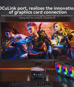 GMKtec K12 Mini PC: Krachtige AMD Ryzen 7 8745HS, Oculink, WiFi 6E