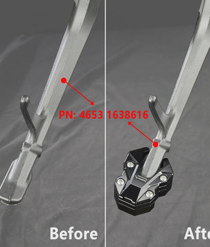 Kickstand Verbreding voor BMW R1300GS/GSA (2024-2025) - Verhoogt Stabiliteit