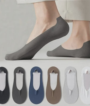 5 Paar Heren Sneakersokken van Katoen - Ademend, Zweetabsorberend & Anti-slip