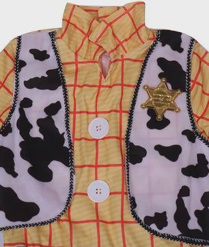 Kinder Cowboy Kostuum - Speelgoedkarakter Outfit voor Feestjes en Halloween