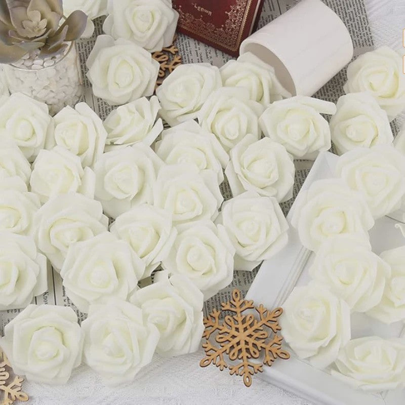Kunstbloemen Rozen van Foam (10/20/50 Stuks) - Decoratie voor Huis, Bruiloft & Feest