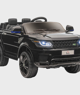 Elektrische Kinderauto met Afstandsbediening - 12V, 2 Motoren, Zwart (3-6 Jaar)