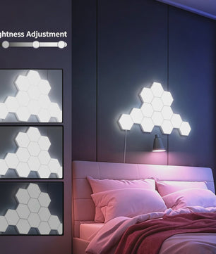 Modulaire Hexagon LED Wandlampen - Touch Gevoelig & DIY Combinatie