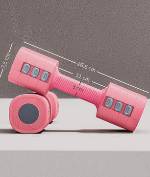 Verstelbare Dumbbell Set 4-in-1 (1-2.5 kg) - Compact en Veilig Trainen